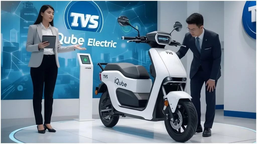 India में electric two-wheelers का market पिछले कुछ सालों में तेजी से बदला है। Petrol prices, daily running cost और environmental concerns ने लोगों को EV की तरफ seriously सोचने पर मजबूर किया है। इसी changing mindset के बीच TVS ने अपने popular electric scooter iQube को लगातार update किया है। अब 2026 में TVS iQube Electric Scooter एक नए avatar में सामने आ रहा है, जहां focus सिर्फ electric होना नहीं, बल्कि practical, reliable और affordable smart EV बनना है। TVS iQube पहले से ही family buyers और daily commuters के बीच एक trusted name रहा है। Company ने शुरू से aggressive claims करने के बजाय real-world usability पर ध्यान दिया। 2026 version में भी यही approach दिखती है, लेकिन इस बार better range, refined performance और upgraded tech के साथ। Design और Overall Look TVS iQube 2026 का design बहुत ज्यादा flashy नहीं है, लेकिन यही इसकी strength भी है। Scooter का look clean, mature और urban users को ध्यान में रखकर बनाया गया है। Front apron में LED headlamp setup मिलता है जो night riding में clear visibility देता है। Indicators और tail lamp भी LED हैं, जिससे scooter modern feel देता है। Body panels tight fit finish के साथ आते हैं और overall build quality TVS standard के हिसाब से solid लगती है। Seat height comfortable है, जिससे short aur tall दोनों riders आसानी से handle कर सकते हैं। Underseat storage daily use के लिए decent है, जहां helmet या small luggage रखा जा सकता है। Battery, Range और Performance TVS iQube Electric Scooter 2026 में improved battery pack देखने को मिलता है। Company ने battery efficiency पर काम किया है, जिससे real-world range पहले से better हो गई है। Expected range around 120 km के करीब बताई जा रही है, जो city commuting के लिए काफी practical है। Motor smooth power delivery देता है, जिससे traffic में scooter चलाना आसान हो जाता है। Pickup linear है, कोई sudden jerk feel नहीं होता। Top speed city use के हिसाब से balanced रखी गई है, ताकि safety और battery efficiency दोनों maintain रहें। Charging की बात करें तो home charging support standard है। Normal charger से battery overnight या कुछ घंटों में comfortably charge हो जाती है। Fast charging option भी selected variants में मिलने की उम्मीद है, जो busy users के लिए helpful साबित हो सकता है। Smart Features और Technology TVS iQube 2026 का एक बड़ा highlight इसका tech package है। Scooter में full digital TFT display मिलता है जो speed, range, battery percentage और ride stats clear तरीके से दिखाता है। Display brightness outdoor conditions में भी readable रहती है। Connected features भी काफी practical हैं। Smartphone app के through navigation assist, call alerts, geo-fencing और vehicle tracking जैसे options मिलते हैं। ये features सिर्फ show-off नहीं हैं, बल्कि daily riding experience को genuinely convenient बनाते हैं। Reverse assist feature tight parking spaces में काफी useful साबित होता है। इसके अलावा multiple riding modes भी दिए गए हैं, जिससे rider performance और efficiency के बीच choose कर सकता है। Ride Comfort और Handling Indian road conditions को ध्यान में रखते हुए TVS ने suspension setup balanced रखा है। Front telescopic forks और rear shock absorbers uneven roads और speed breakers को अच्छे से handle करते हैं। Ride quality smooth रहती है, खासकर city speeds पर। Braking system भी confidence inspire करता है। Front disc brake और rear drum/disc option के साथ CBS safety standard मिलता है। Electric scooter होने के बावजूद weight distribution अच्छा है, जिससे cornering और U-turns easy feel होते हैं। Price और Value for Money TVS iQube Electric Scooter 2026 की सबसे बड़ी strength इसकी pricing strategy मानी जा रही है। Company इसे competitive price point पर launch करने की तैयारी में है, ताकि middle-class buyers के लिए EV adoption आसान हो सके। Government subsidies और low running cost इसे long term में petrol scooters से ज्यादा economical बना देते हैं। Maintenance cost भी comparatively low है, क्योंकि electric drivetrain में moving parts कम होते हैं। TVS ka wide service network bhi buyers ke confidence ko aur strong karta hai. Conclusion TVS iQube Electric Scooter 2026 उन लोगों के लिए एक strong option बनकर सामने आता है जो ek smart, reliable aur practical electric scooter चाहते हैं। Better range, improved tech features aur affordable pricing का combination इसे daily city commute के लिए ideal बनाता है। Ye scooter flashy promises से ज्यादा real-life usability पर focus करता है, जो Indian buyers के लिए सबसे important factor है। Overall, TVS iQube 2026 electric mobility की तरफ ek sensible aur balanced step माना जा सकता है।